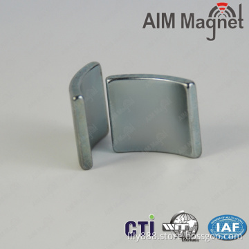Block ndfeb magnet with thread hole
